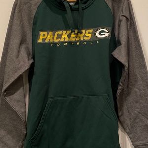 Green Bay Packers hoodie. Adult S/CH/P. Like new. $10.